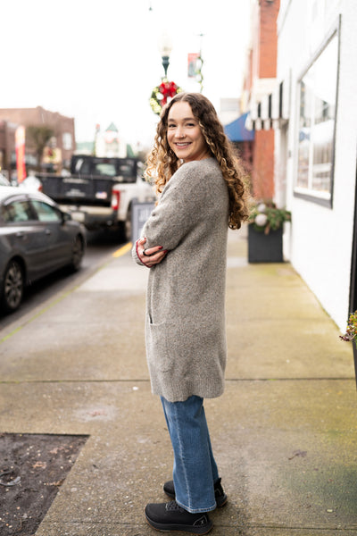 MADI COZY LONG CARDIGAN IN STORM-CARDIGAN-MODE-Couture-Boutique-Womens-Clothing