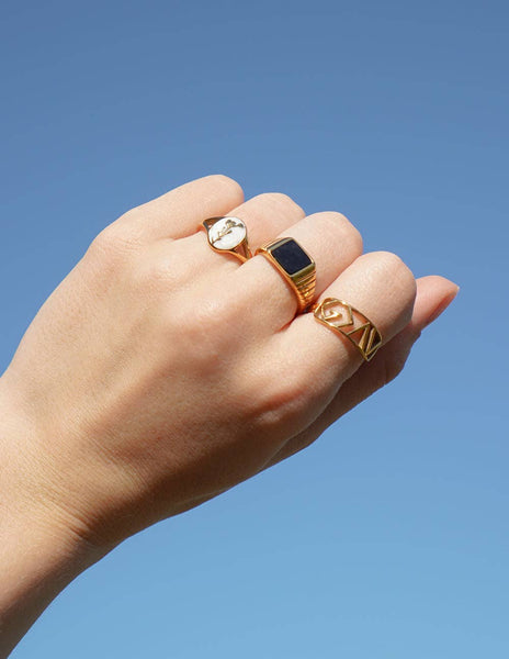Highs and Lows Statement Ring: 7-MODE-Couture-Boutique-Womens-Clothing