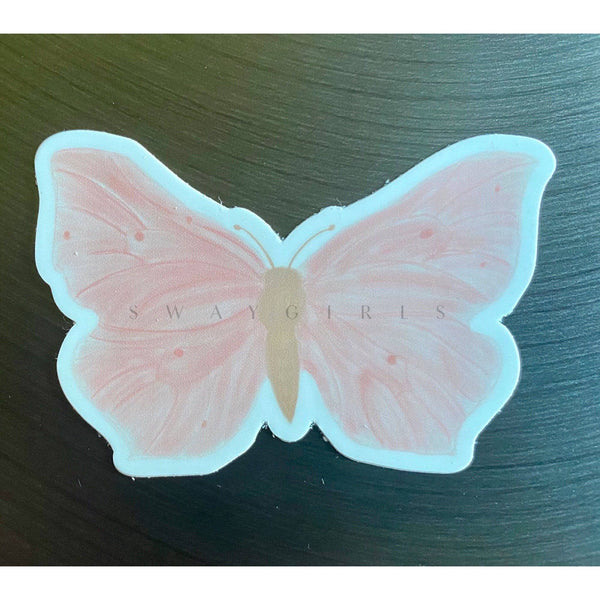 Pink Butterfly Sticker-MODE-Couture-Boutique-Womens-Clothing