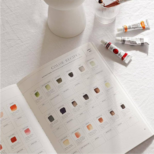 Watercolor Workbook: 30-Minute Beginner Projects-MODE-Couture-Boutique-Womens-Clothing