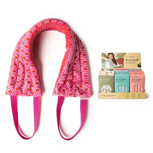 Lemon Lavender Hot Stuff Heated Neck Wrap-MODE-Couture-Boutique-Womens-Clothing