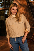 BP JACKET IN KHAKI