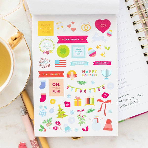 PLANNER STICKER BOOK - 1ST EDITION l-MODE-Couture-Boutique-Womens-Clothing
