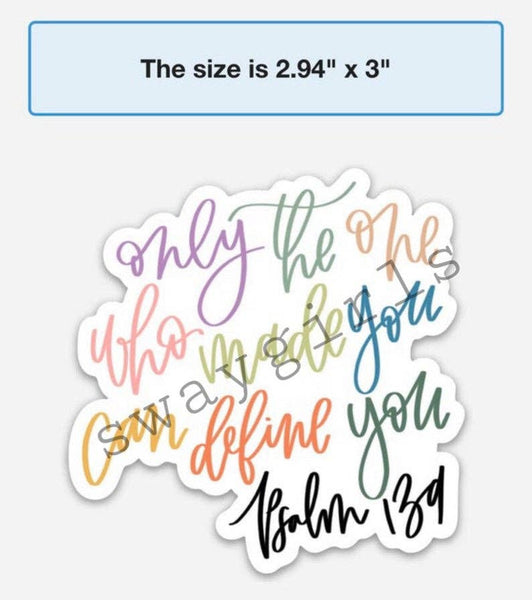 Psalm 139 Magnet | Only the One who made you can define you-MODE-Couture-Boutique-Womens-Clothing