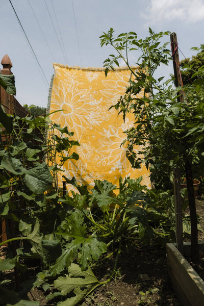 FLORAL FESTIVAL BLANKET IN YELLOW-free gift with purchase - BF2024-MODE-Couture-Boutique-Womens-Clothing