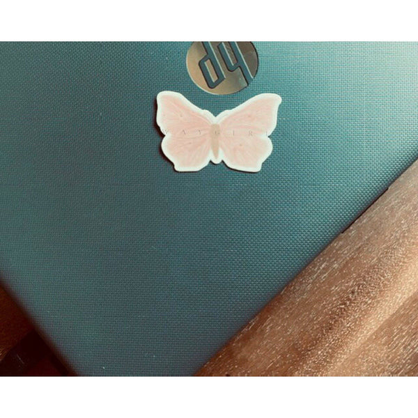 Pink Butterfly Sticker-MODE-Couture-Boutique-Womens-Clothing