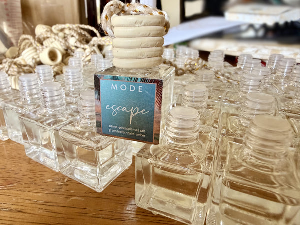 MODE CAR DIFFUSER IN SIGNATURE SCENT ESCAPE-Car Freshener-MODE-Couture-Boutique-Womens-Clothing