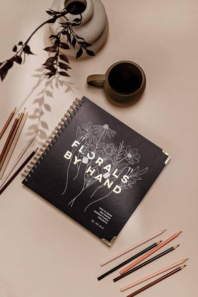 Florals By Hand: How to Draw Modern Floral Projects: Spiral Bound-MODE-Couture-Boutique-Womens-Clothing