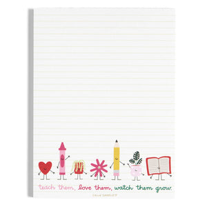 Teach Them Love Them Watch Them Grow Notepad-MODE-Couture-Boutique-Womens-Clothing