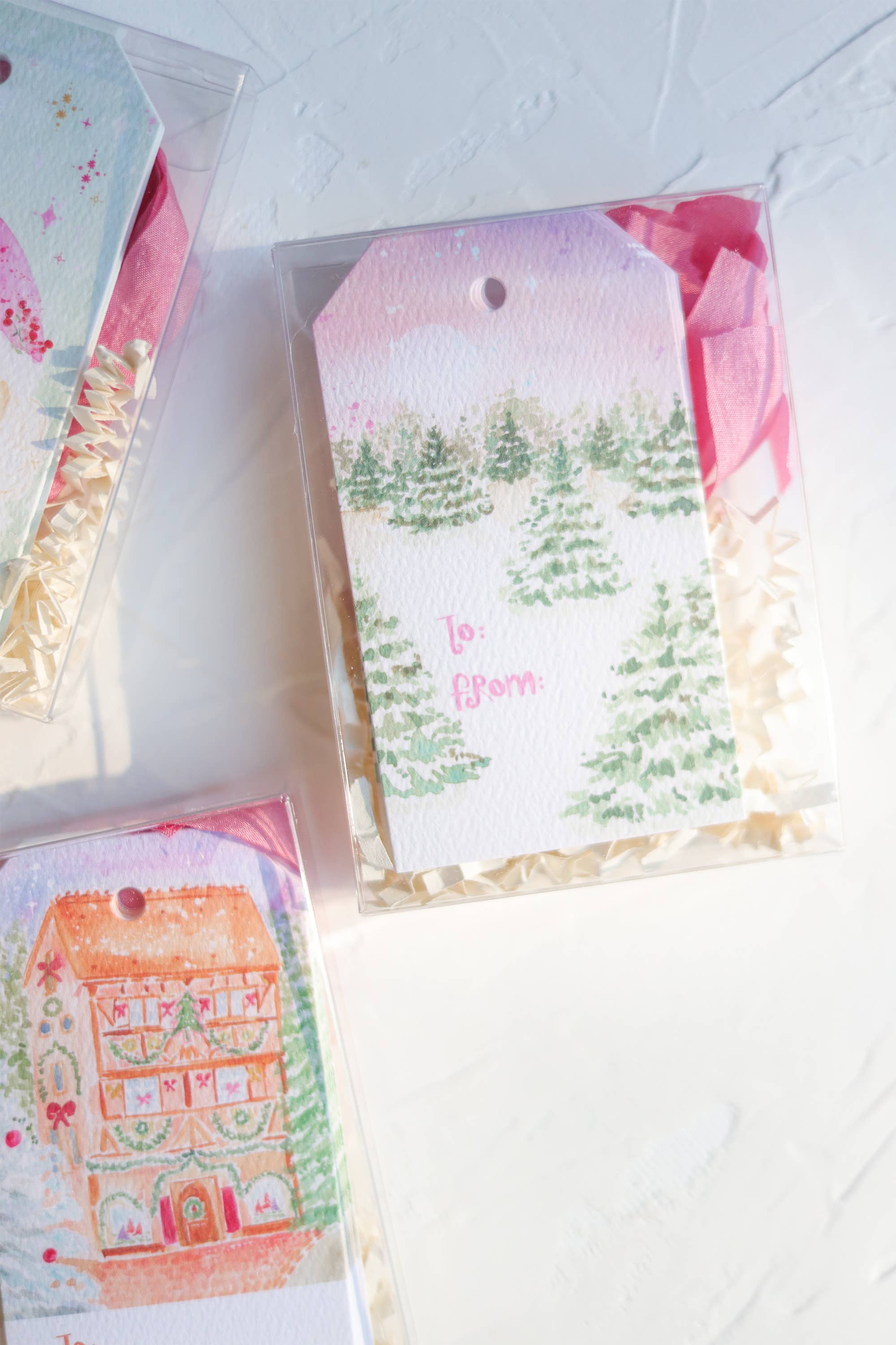 HOLIDAY TREE FARM GIFT TAG SET-MODE-Couture-Boutique-Womens-Clothing