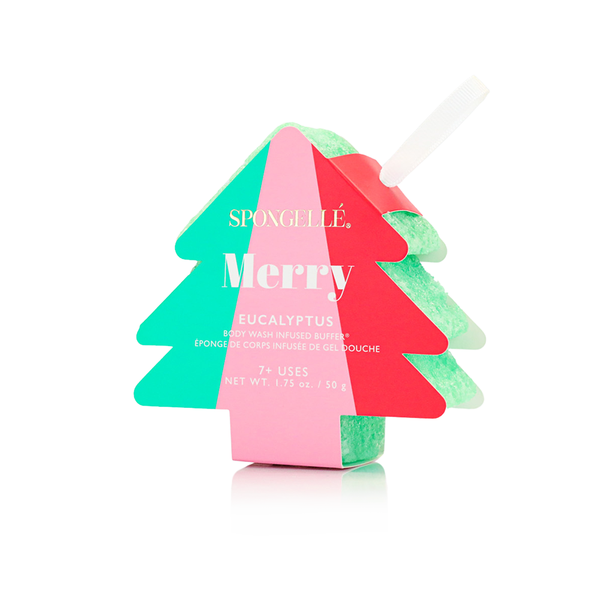 SPONGELLE HOLIDAY TREE BUFFER (4 SCENTS)-BEAUTY-MODE-Couture-Boutique-Womens-Clothing