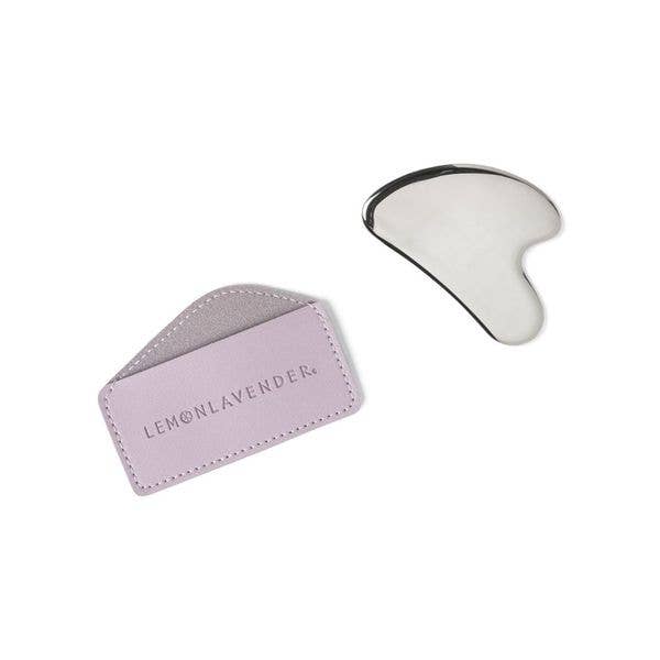 Lemon Lavender Oh My Guash Stainless Steel Gua Sha-BEAUTY-MODE-Couture-Boutique-Womens-Clothing