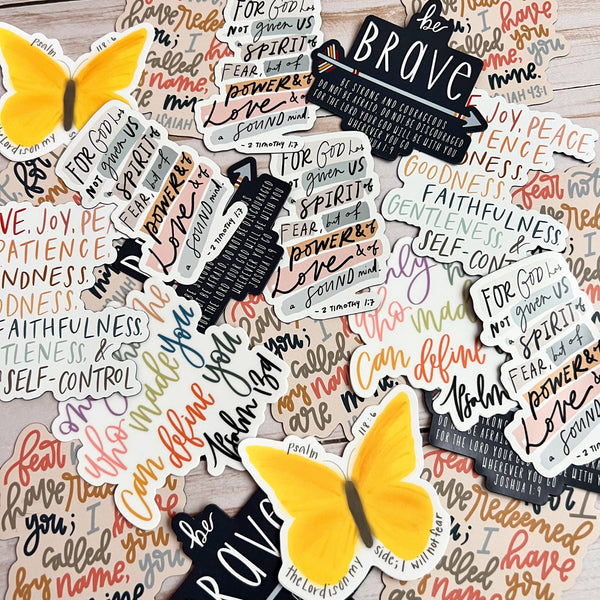 Psalm 139 Sticker | Christian stickers | Faith decals-MODE-Couture-Boutique-Womens-Clothing