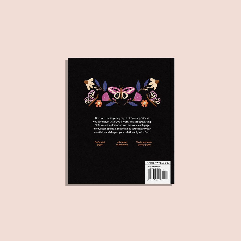 Coloring Faith: A Christian Coloring Book for Women-ACTIVITY BOOK-MODE-Couture-Boutique-Womens-Clothing