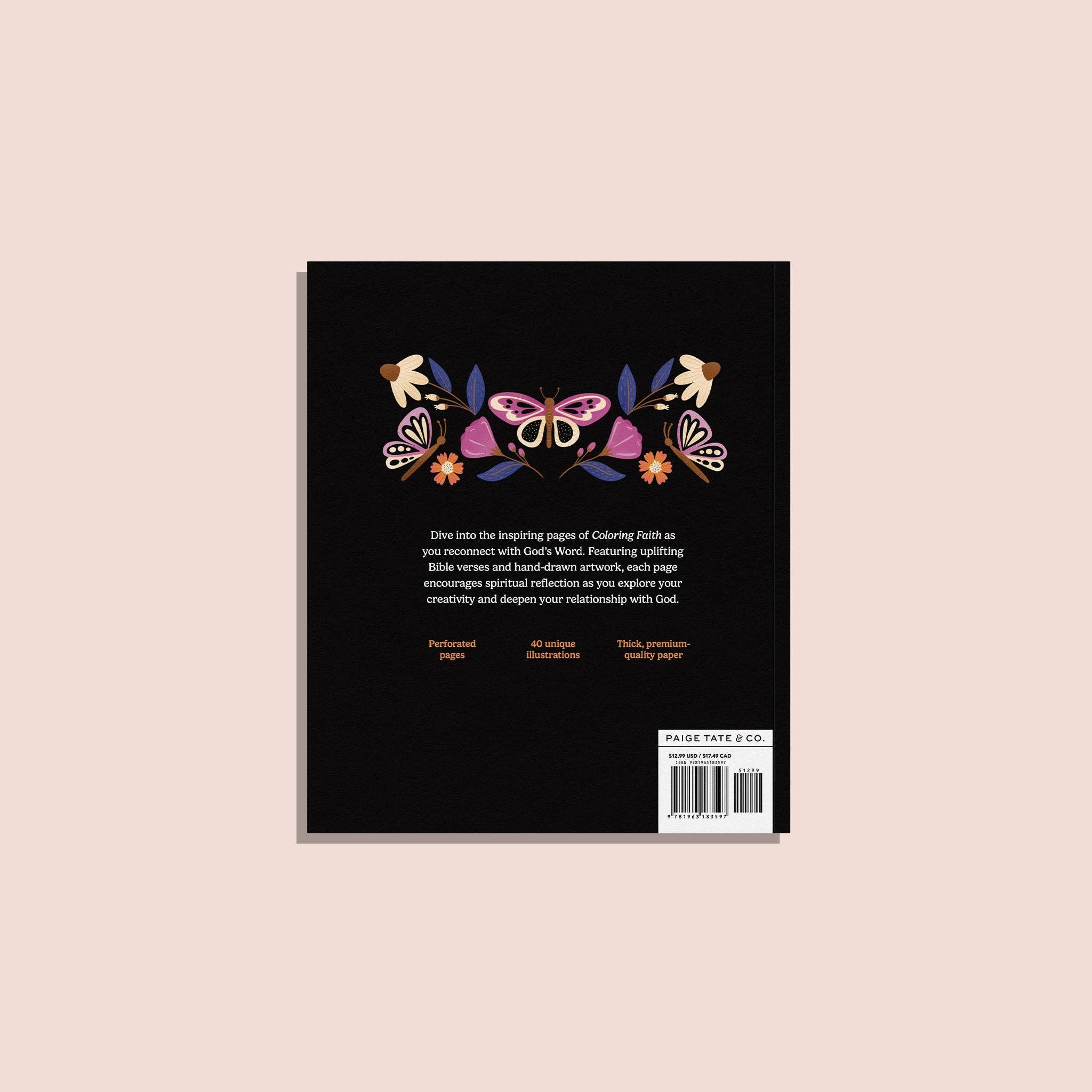 Coloring Faith: A Christian Coloring Book for Women-ACTIVITY BOOK-MODE-Couture-Boutique-Womens-Clothing