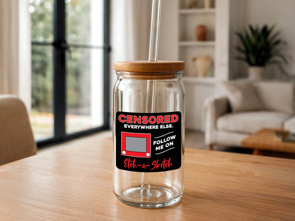 Censored Sticker | Funny Sticker | Etch-a-Sketch-MODE-Couture-Boutique-Womens-Clothing