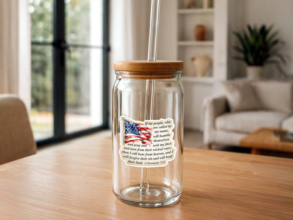 I Will Heal Their Land | America | Vinyl Christian Sticker-MODE-Couture-Boutique-Womens-Clothing