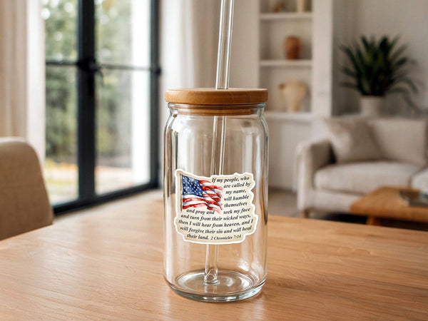 I Will Heal Their Land | America | Vinyl Christian Sticker-MODE-Couture-Boutique-Womens-Clothing