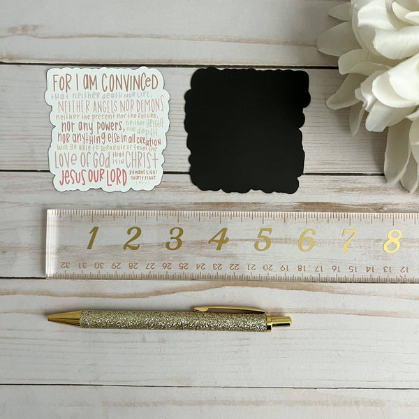Romans 8:38-39 Magnet | Christian fridge magnet-MODE-Couture-Boutique-Womens-Clothing