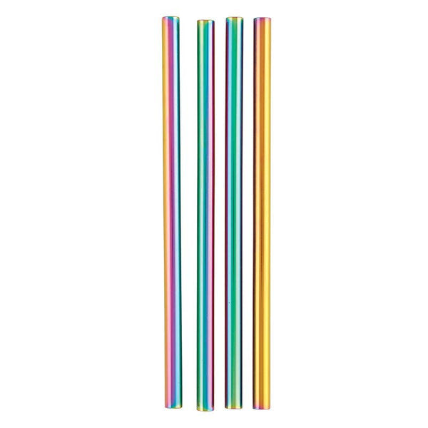 Cocktail Straws - Iridescent Set of 4-MODE-Couture-Boutique-Womens-Clothing