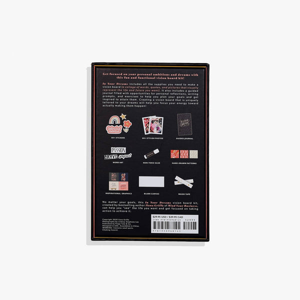 IN YOUR DREAMS VISION BOARD KIT-MODE-Couture-Boutique-Womens-Clothing