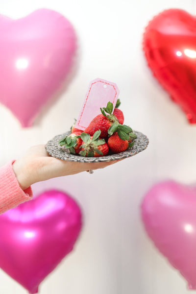 Pink and red gift tag-MODE-Couture-Boutique-Womens-Clothing