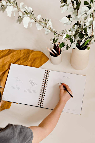 Florals By Hand: How to Draw Modern Floral Projects: Spiral Bound-MODE-Couture-Boutique-Womens-Clothing