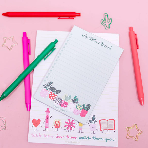Teach Them Love Them Watch Them Grow Notepad-MODE-Couture-Boutique-Womens-Clothing