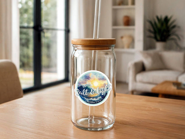 Salt & Light | Christian Sticker | Pretty Ocean Sticker-MODE-Couture-Boutique-Womens-Clothing