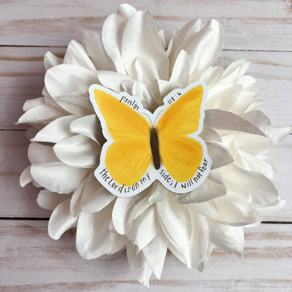 Psalm 118:6 Sticker-MODE-Couture-Boutique-Womens-Clothing