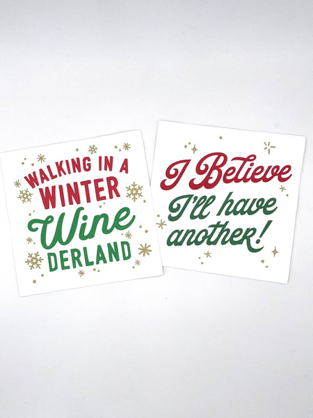 Funny Christmas Cocktail Napkins | Have Another - 20ct: Default Title-MODE-Couture-Boutique-Womens-Clothing