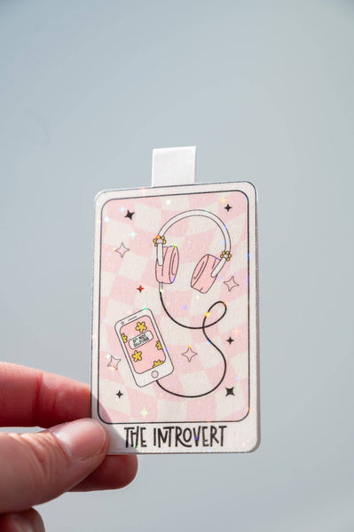 The Introvert Tarot Card Magnetic Bookmark-MODE-Couture-Boutique-Womens-Clothing