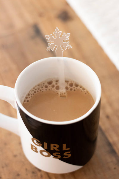 PINK CHRISTMAS ACRYLIC STIR STICKS ASSORTED-BARWARE-MODE-Couture-Boutique-Womens-Clothing