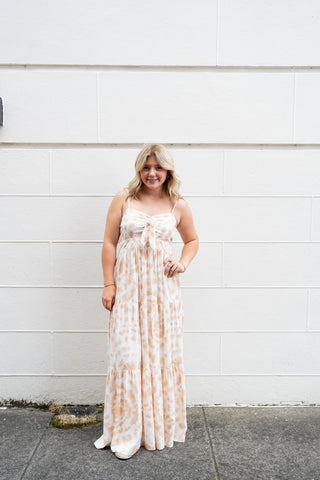 DESERT DREAMER BAMBI MAXI IN CREAM-Dresses-MODE-Couture-Boutique-Womens-Clothing