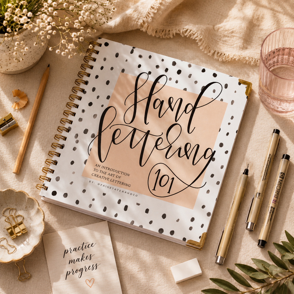 Modern Calligraphy Kit for Beginners-ACTIVITY BOOK-MODE-Couture-Boutique-Womens-Clothing