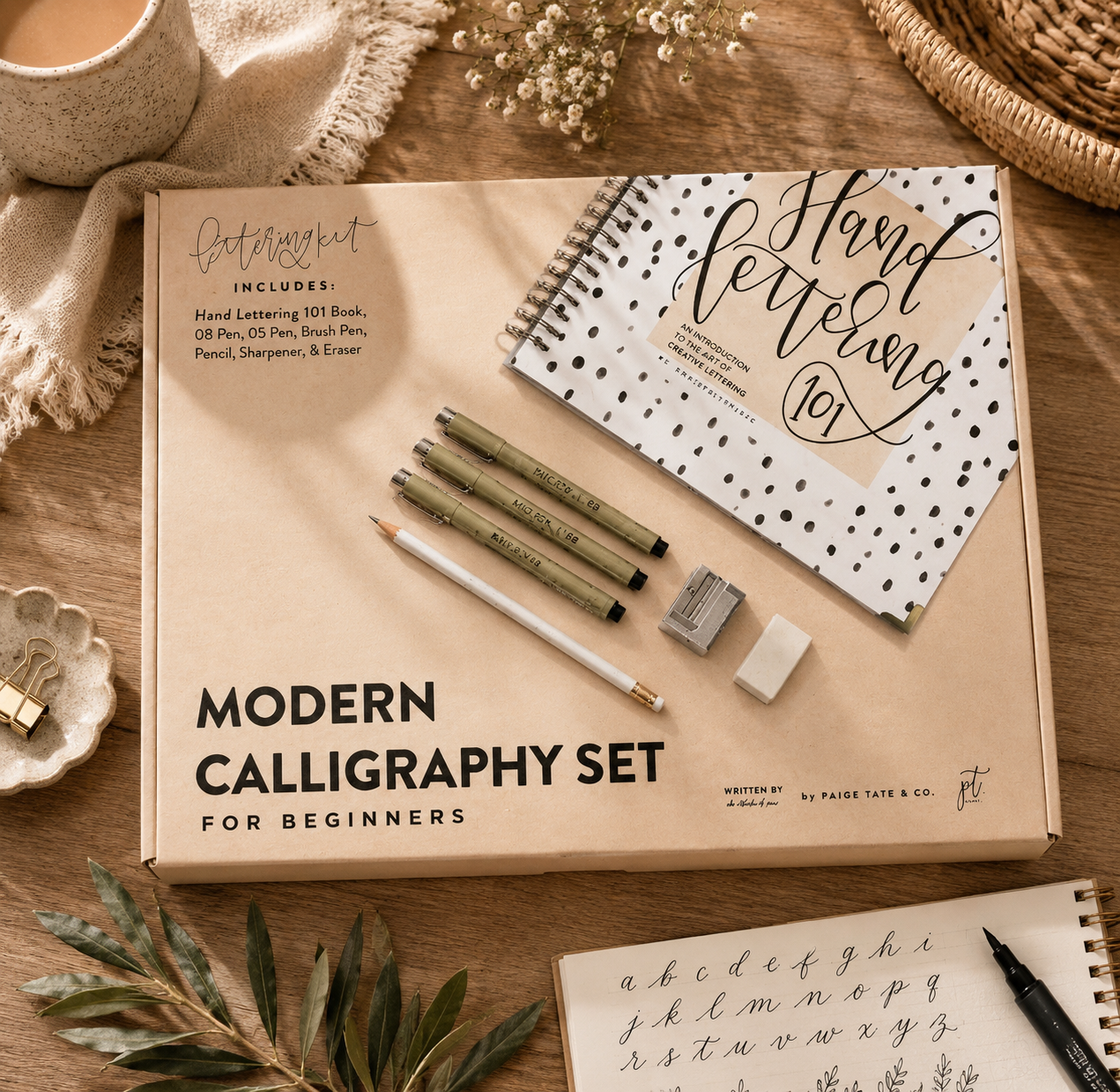 Modern Calligraphy Kit for Beginners-ACTIVITY BOOK-MODE-Couture-Boutique-Womens-Clothing