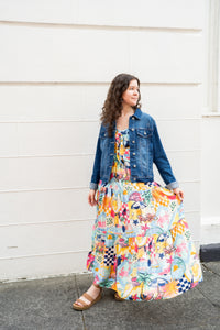 SANTA MARIA BAMBI MAXI IN MULTI-Dresses-MODE-Couture-Boutique-Womens-Clothing