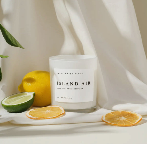ISLAND AIR 11 OZ SOY CANDLE-CANDLE-MODE-Couture-Boutique-Womens-Clothing