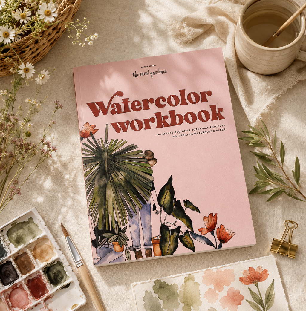 Watercolor Workbook: 30-Minute Beginner Projects-ACTIVITY BOOK-MODE-Couture-Boutique-Womens-Clothing