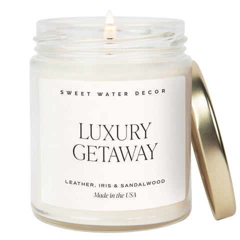LUXURY GETAWAY 9 OZ SOY CANDLE-CANDLE-MODE-Couture-Boutique-Womens-Clothing