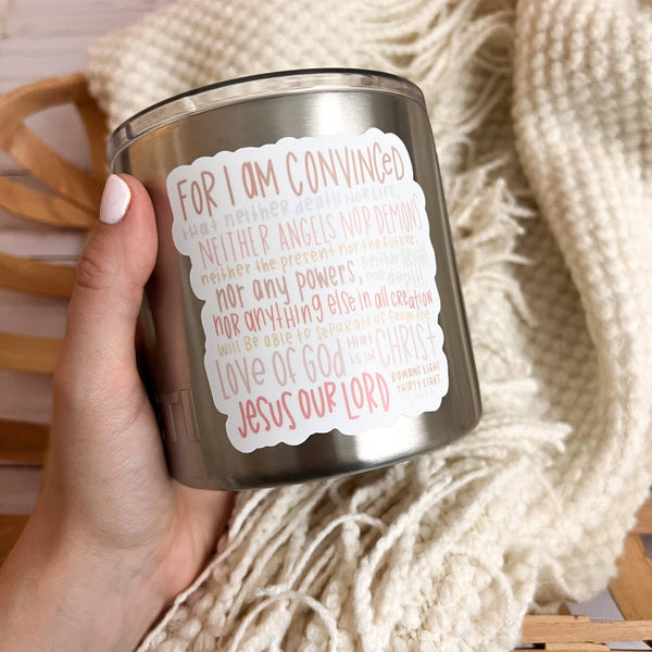 Romans 8:38-39 Sticker-MODE-Couture-Boutique-Womens-Clothing