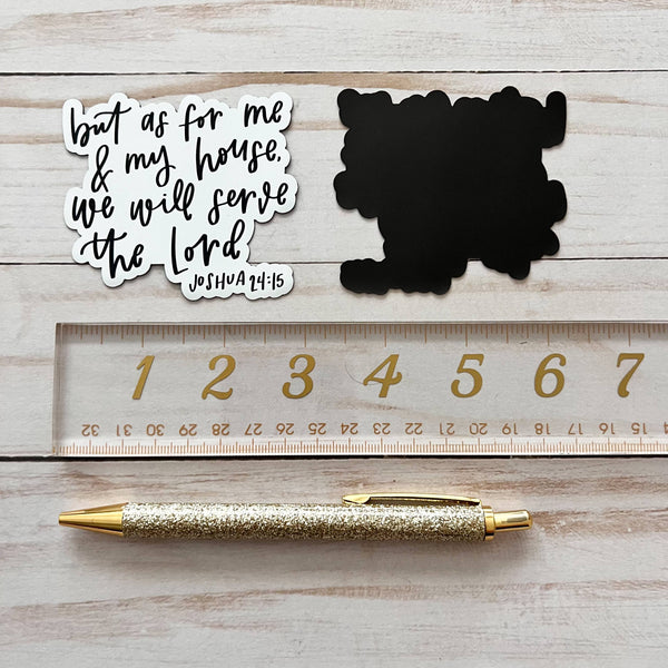 Christian magnet | Fridge magnets | Joshua 24:15 magnet-MODE-Couture-Boutique-Womens-Clothing