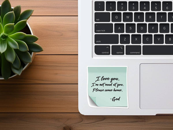 Note from God - I Love You, Come Home | Christian Sticker-MODE-Couture-Boutique-Womens-Clothing
