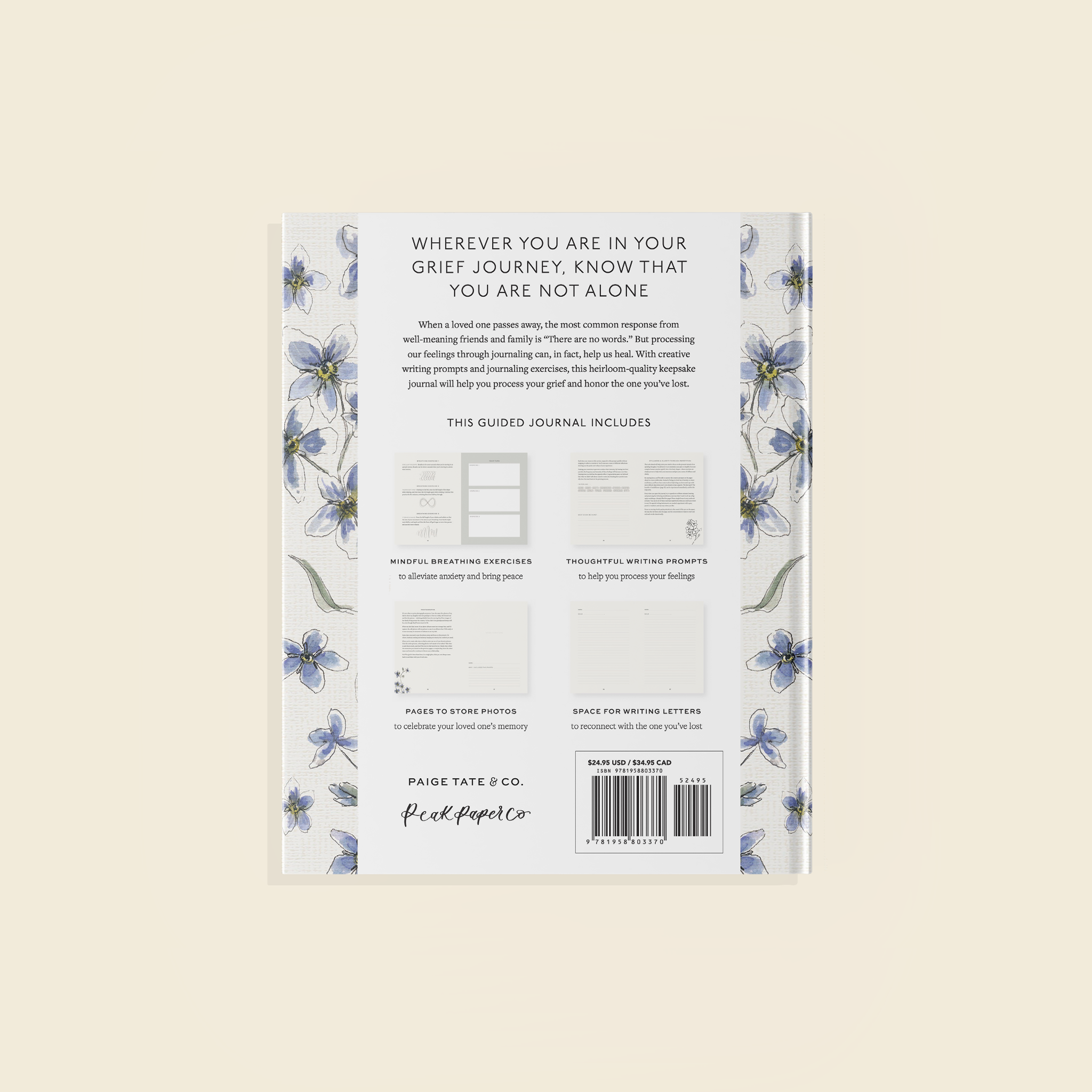 Forget You Not (Guided Grief Journal)-ACTIVITY BOOK-MODE-Couture-Boutique-Womens-Clothing