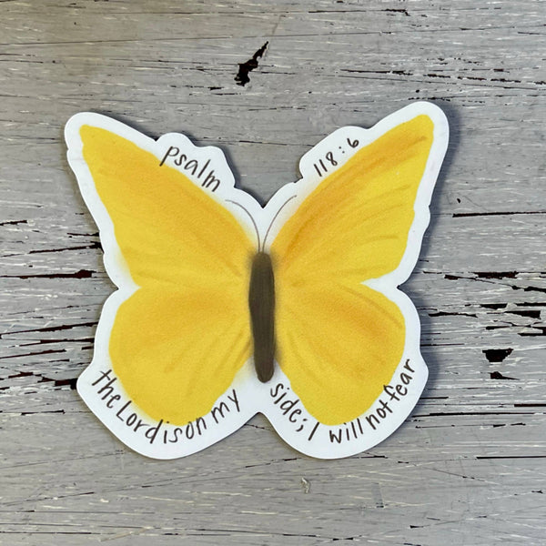 Psalm 118:6 Sticker-MODE-Couture-Boutique-Womens-Clothing