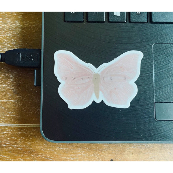 Pink Butterfly Sticker-MODE-Couture-Boutique-Womens-Clothing