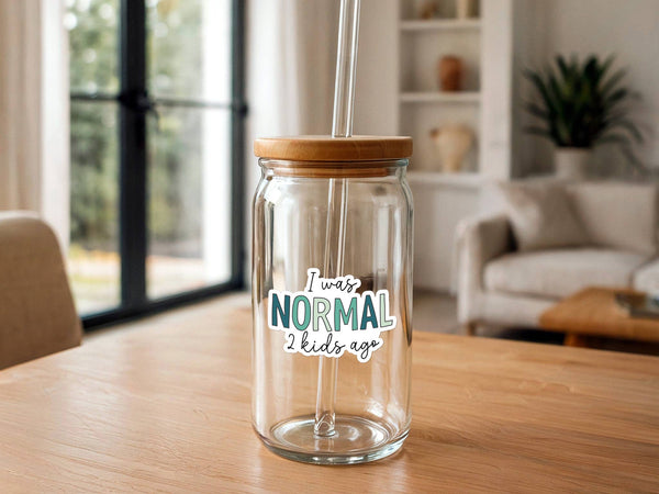 I Was Normal 2 Kids Ago | Funny Sticker | Waterproof Vinyl-MODE-Couture-Boutique-Womens-Clothing