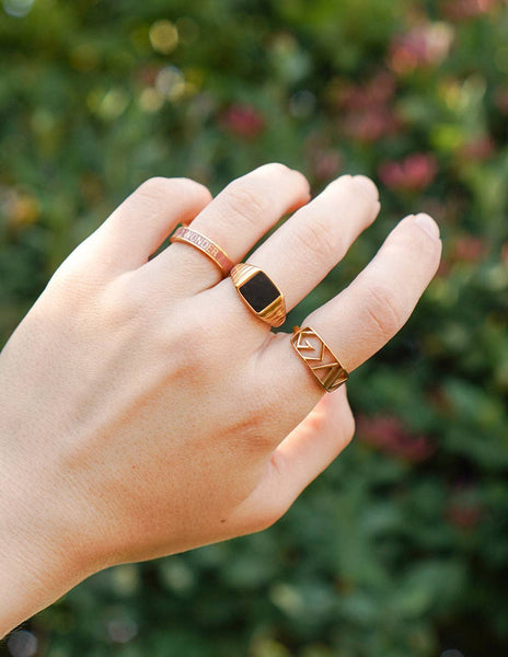 Highs and Lows Statement Ring: 7-MODE-Couture-Boutique-Womens-Clothing