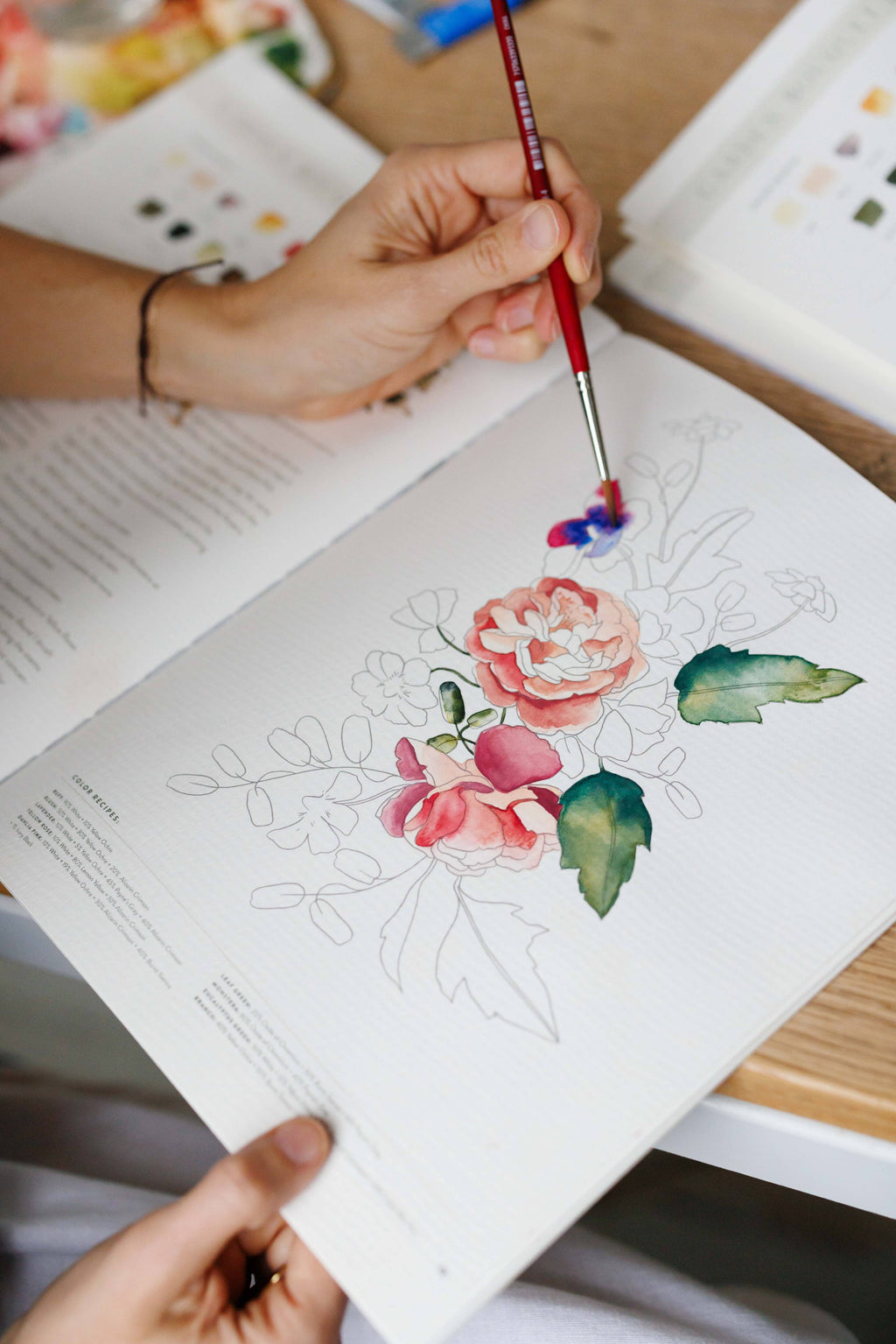 Watercolor Workbook: 30-Minute Beginner Projects-ACTIVITY BOOK-MODE-Couture-Boutique-Womens-Clothing