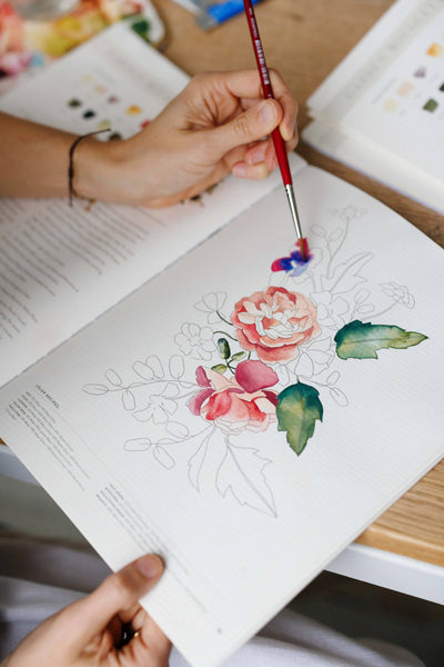 Watercolor Workbook: 30-Minute Beginner Projects-MODE-Couture-Boutique-Womens-Clothing